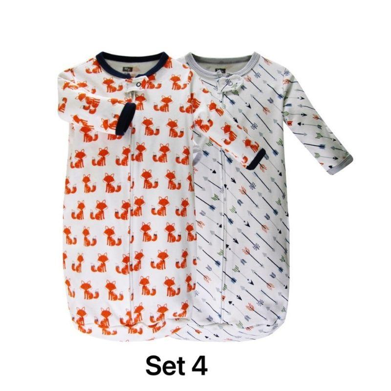 Túi ngủ cho bé Thu Đông - túi ngủ cho bé mùa Hè - chất liệu cotton, hàng xuất dư
