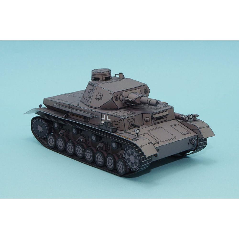 Mô hình giấy xe tank Pz.Kpfw. IV Ausf. D tỉ lệ 1/72