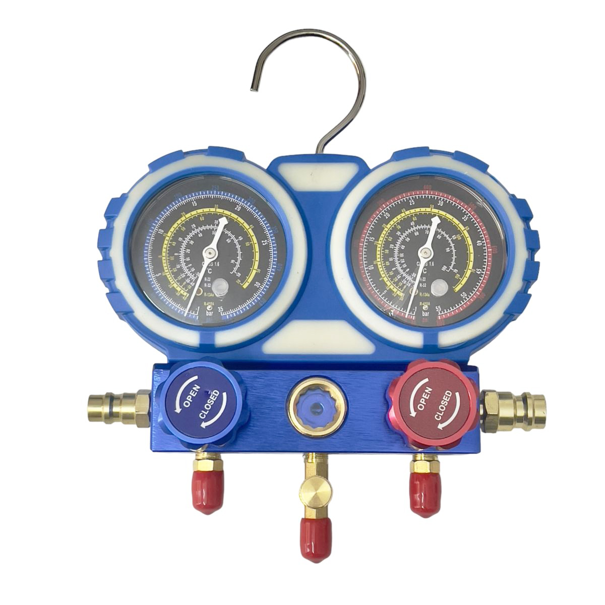 Bộ Dụng Cụ Lắp Đặt &amp; Bảo Trì Điều Hòa CT-8A – Kèm Đồng Hồ &amp; Bộ Lã Ống Đồng (R22/R134a/R410A/R32)
