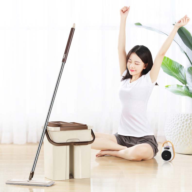 Cây Lau Nhà Tự Vắt 360 Độ - LN01 - Màu ngẫu nhiên