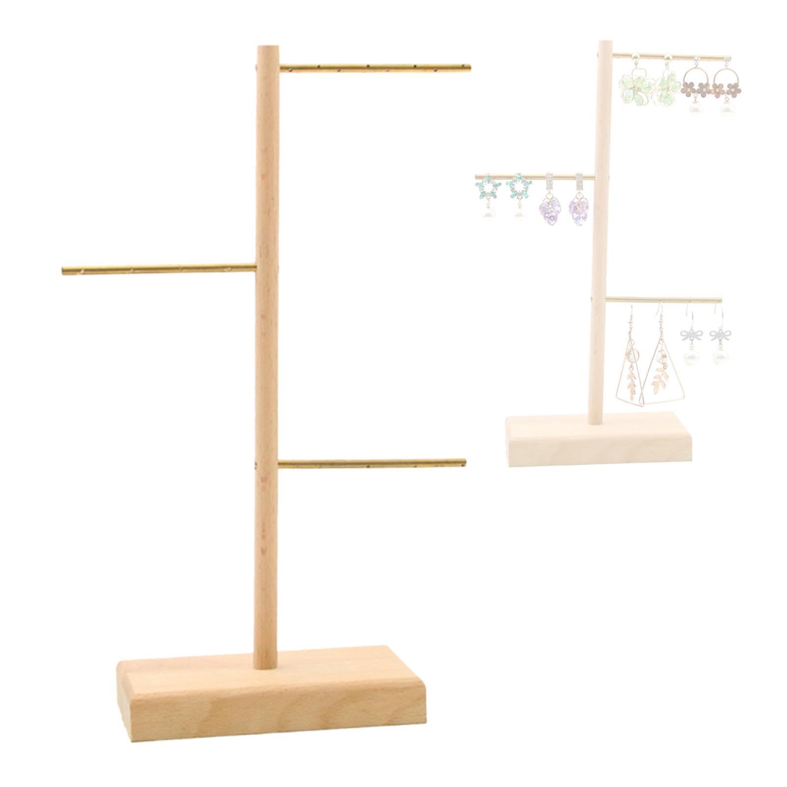 Earrings Organizer Stand Jewelry Display Rack Hanging Holder for Bracelet Tabletop Tradeshow Showroom Photography Props