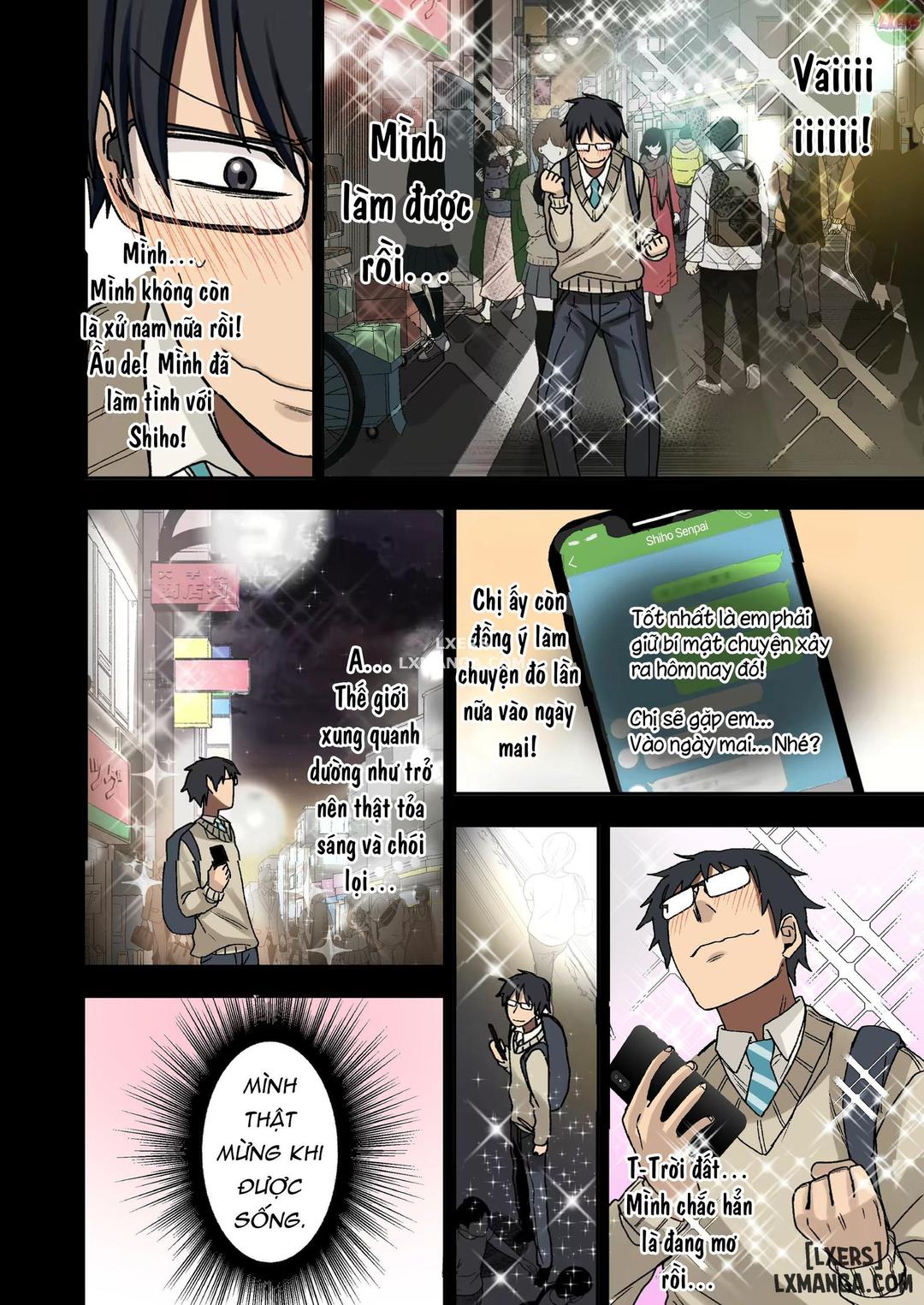 bí mật hư hỏng của tôi với tiền bối chapter 1 35