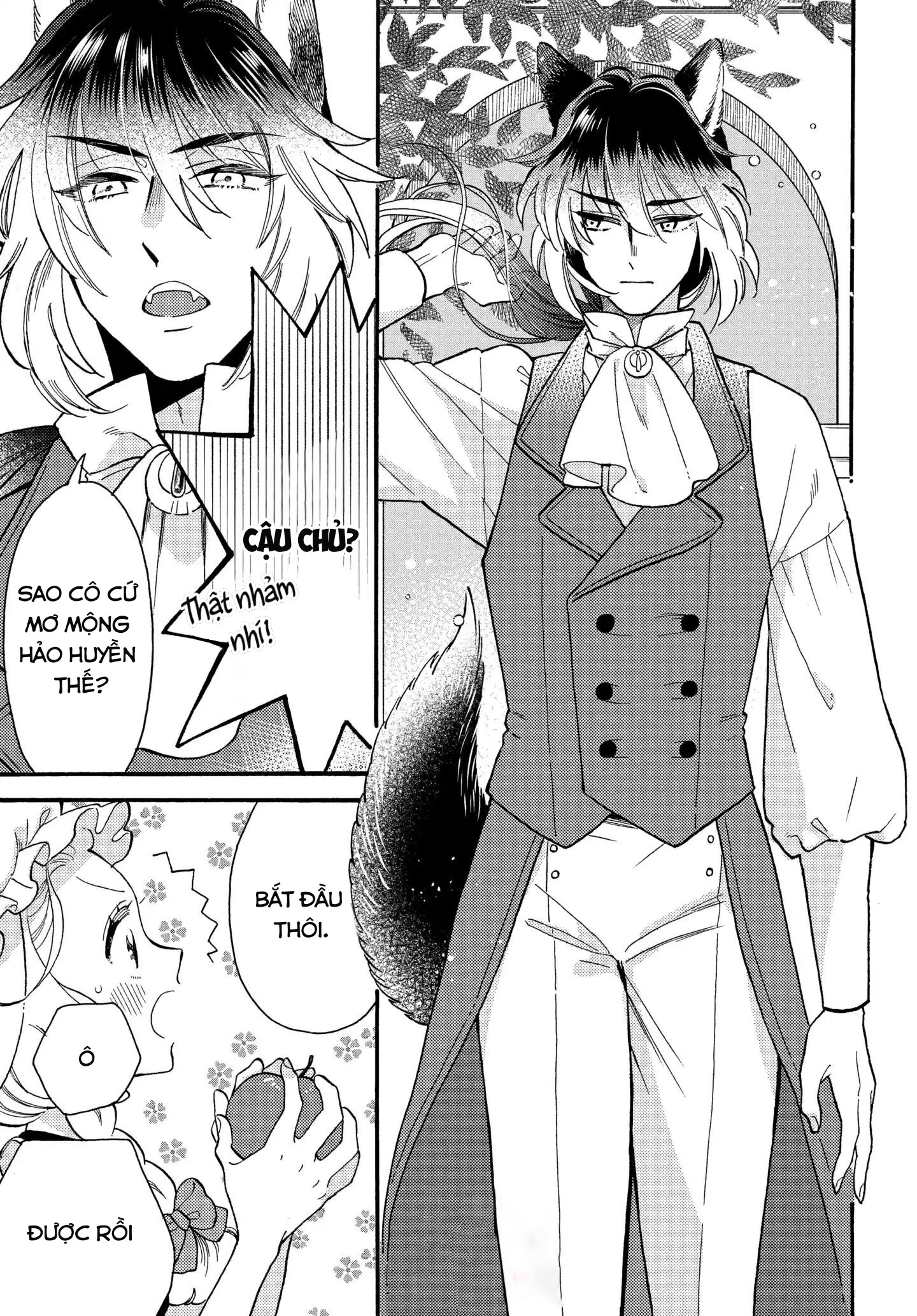 ngài sói và hầu gái thỏ chapter 3.1 14