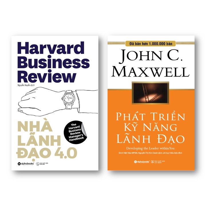 Combo Sách Nâng Cao Khă Năng Lãnh Đạo: Nhà Lãnh Đạo 4.0 + Phát Triến Kỹ Năng Lãnh Đạo