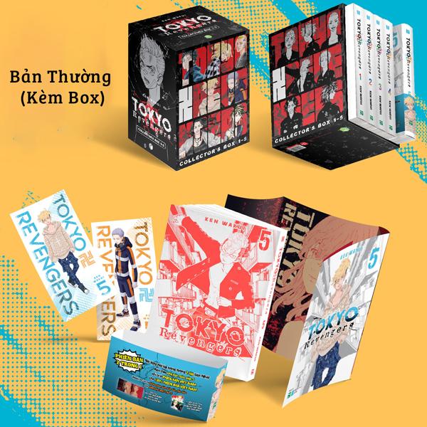 Tokyo Revengers – Tập 5 – Bản Thường – Bìa 2 Mặt – Bản Kèm Box