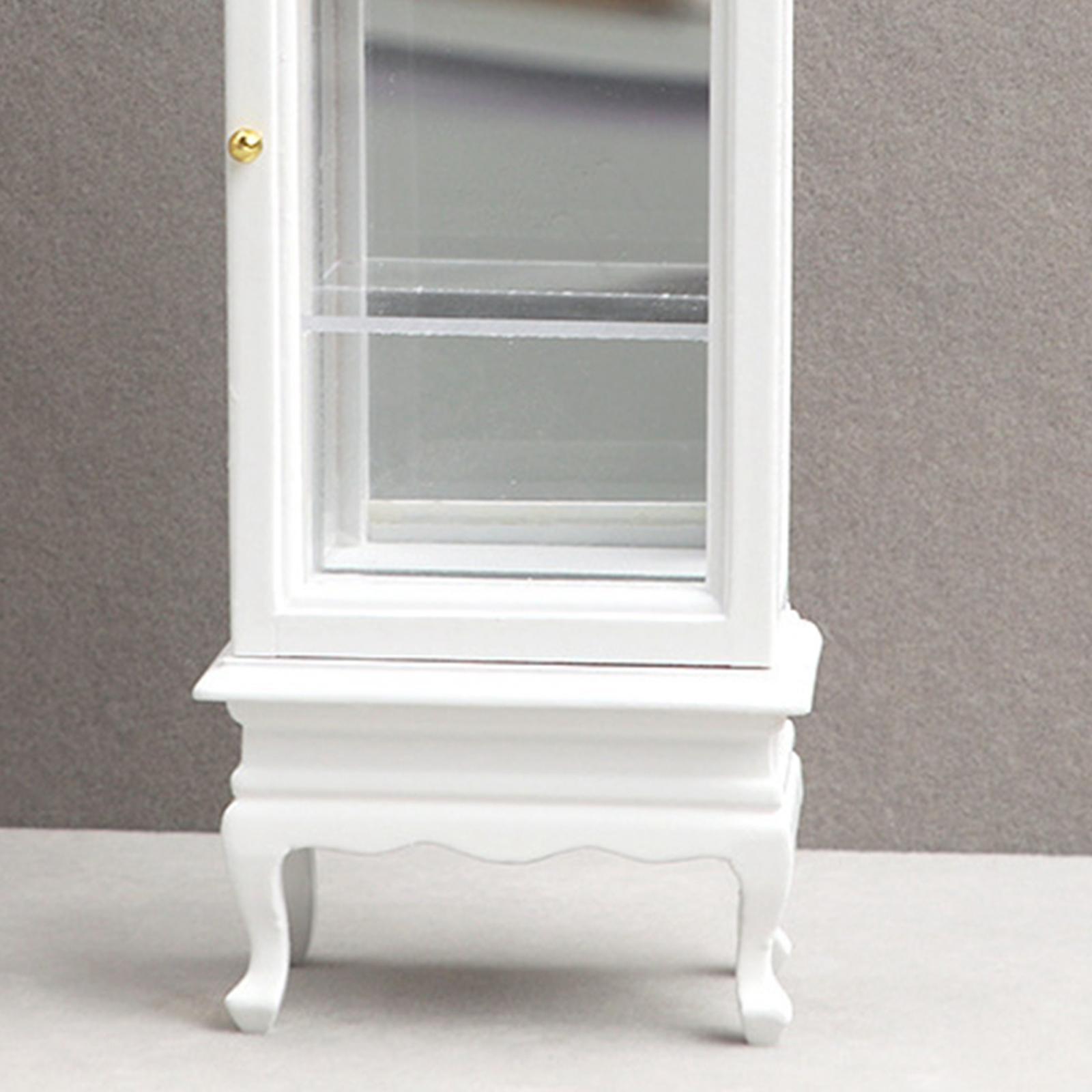 1/12 Dollhouse Wooden Cabinet Living Room Decoration Scenery Supplies