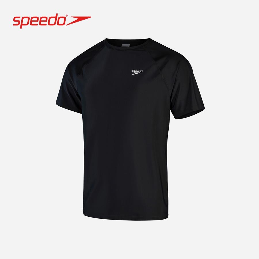 Áo Bơi Chống Nắng Nam Speedo Ess Swim - 8 - 0030250001 - Black - L