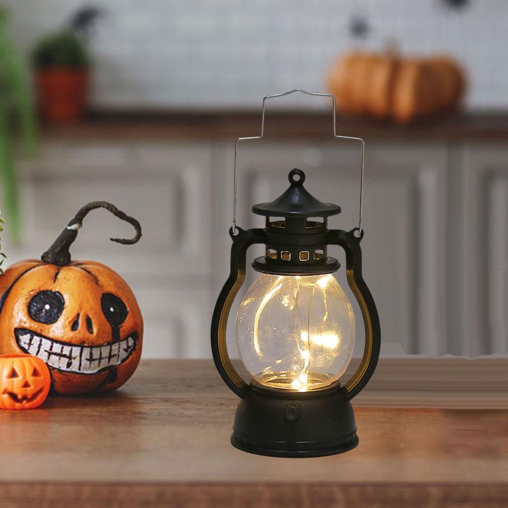 2-5pack Decorative Oil Lamp Christmas LED Lantern Lamp Hanging Lantern for Home