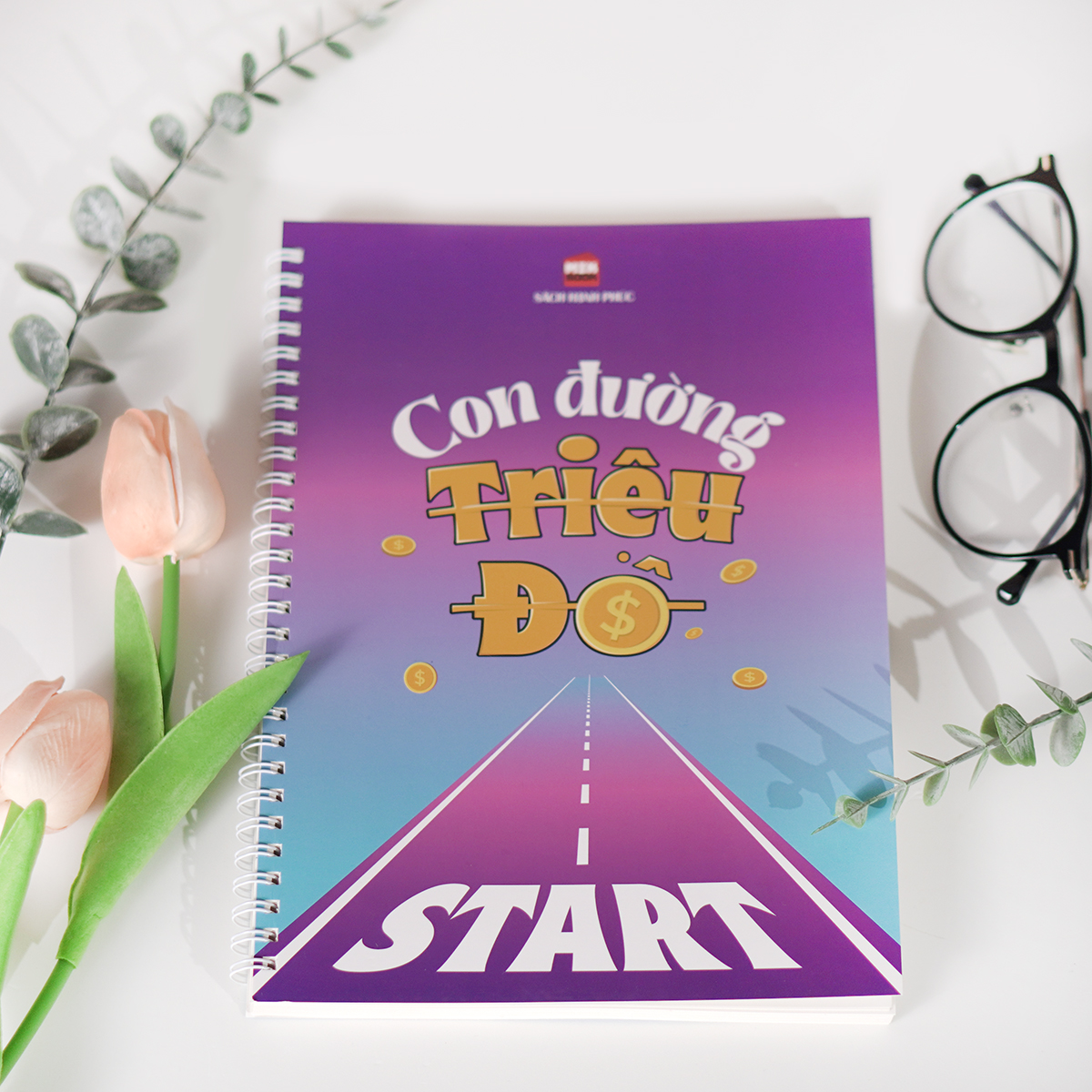 Sổ Con Đường Triệu Đô  giúp ghi chép thông minh
