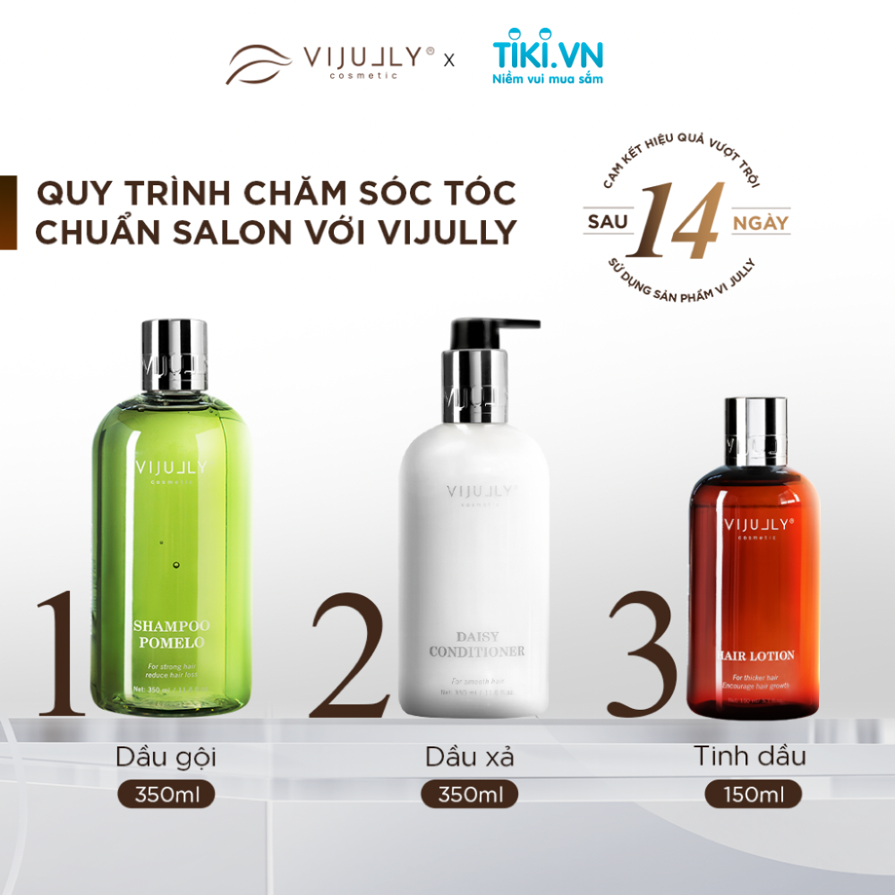 [CHÍNH HÃNG] DẦU XẢ DỪA VIJULLY GIÚP TÓC MỀM MƯỢT, PHỤC HỒI TÓC HƯ TỔN - DAISY CONDITIONER