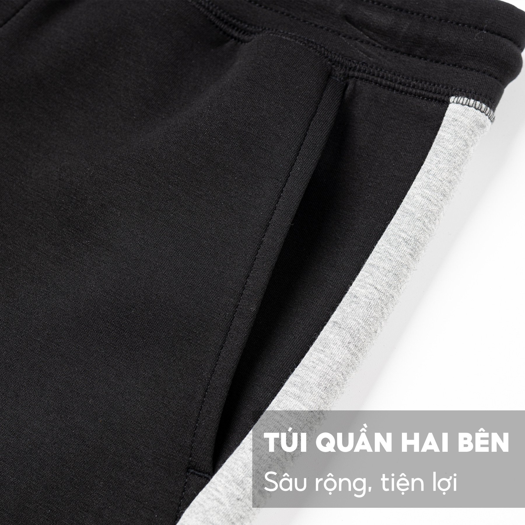 Bộ Quần Áo Nỉ Nam 5S, Chất Supima Cotton Cực Dày Dặn,Thiết Kế Phối Màu Trẻ Trung (BNI22042)