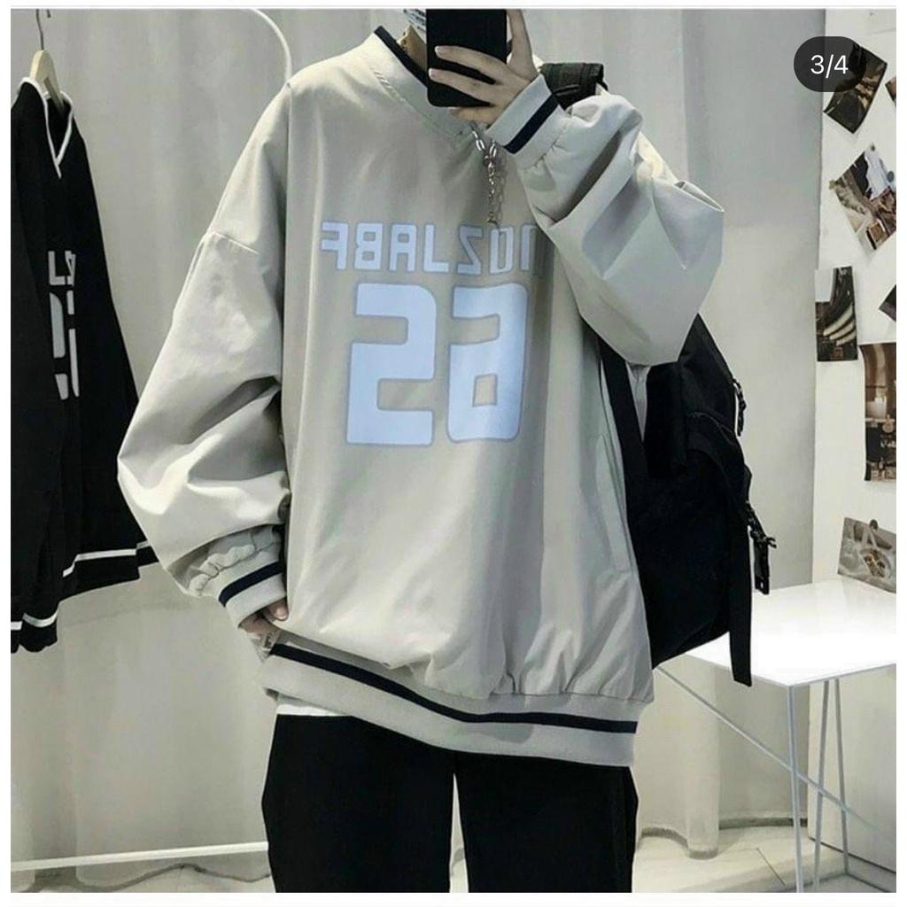 ÁO HOODIES NAM KHÔNG NÓN IN SỐ 22 FORM RỘNG SIÊU HOT