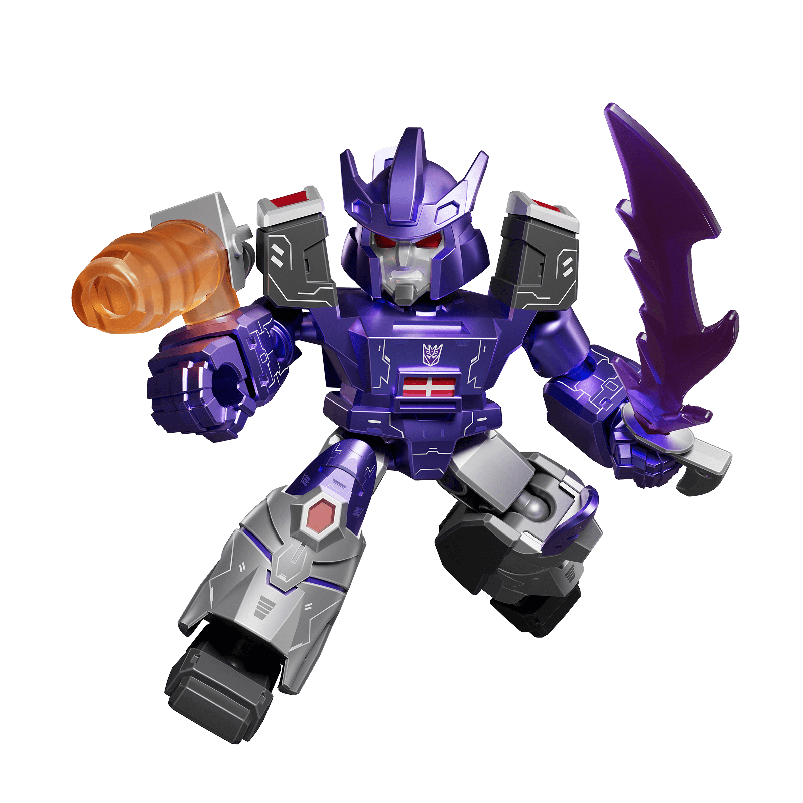 Đồ Chơi Lắp Ráp Mô Hình Transformers - DV05 - Traitor To Tyranny - Blokees 71405 (Mẫu Sản Phẩm Bên Trong Là Ngẫu Nhiên)