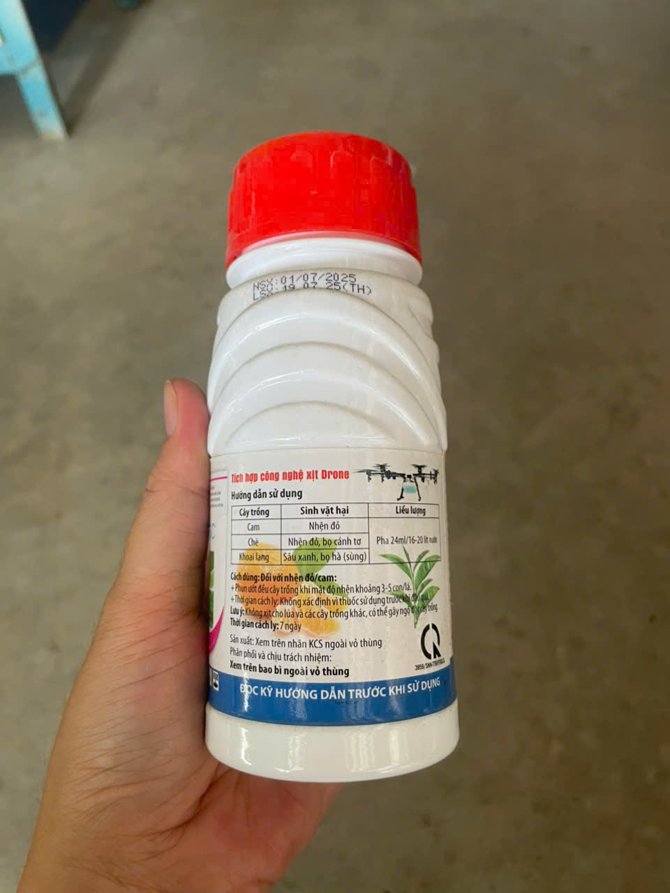 Thuốc trừ sâu đặc trị nhện đỏ, bọ trĩ, sâu tơ và các loại côn trùng chích hút/miệng nhai khác đã kháng thuốc Kyodo 25SC (240ml)