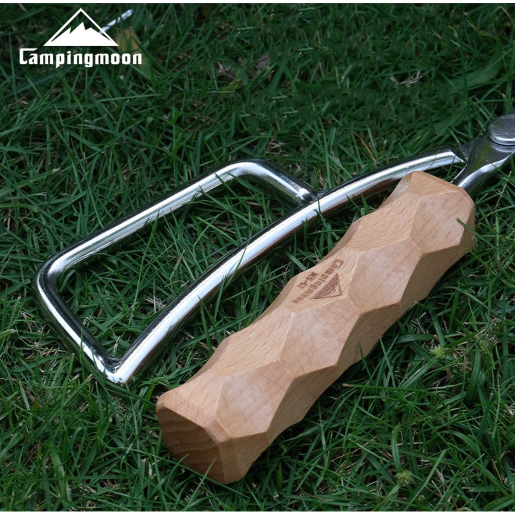 Kẹp gắp than, củi Inox Campingmoon MS-42