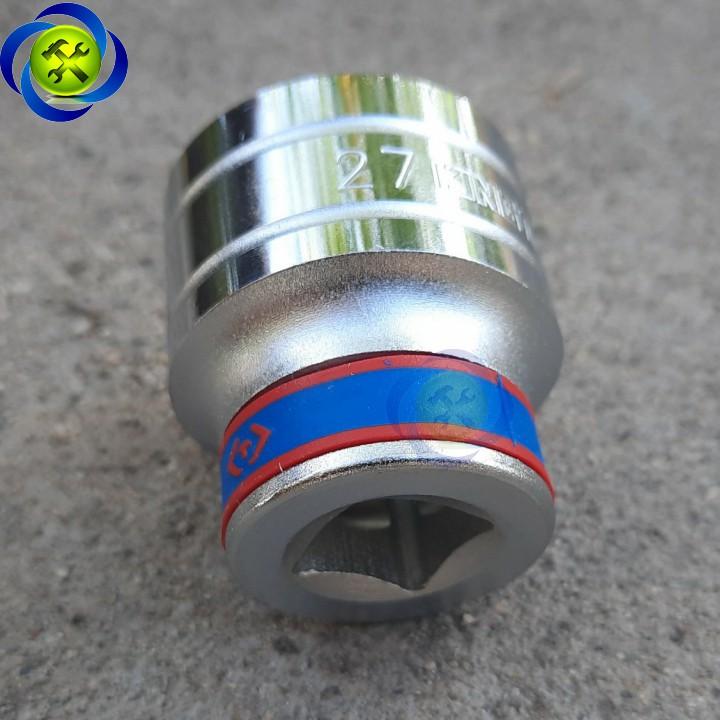 Tuýp trắng ngắn 32mm Kingtony 433532M 1/2 INCH - 32MM 6 CẠNH