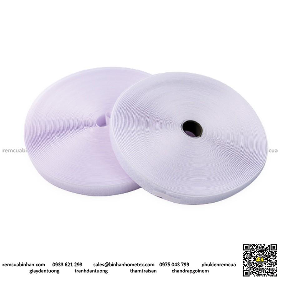 Băng dính gai nhám dán xé (KEO SẴN - Nhiều size) Velcro Phụ liệu may mặc Băng dán dính may rèm cửa dán vải, dán đồ