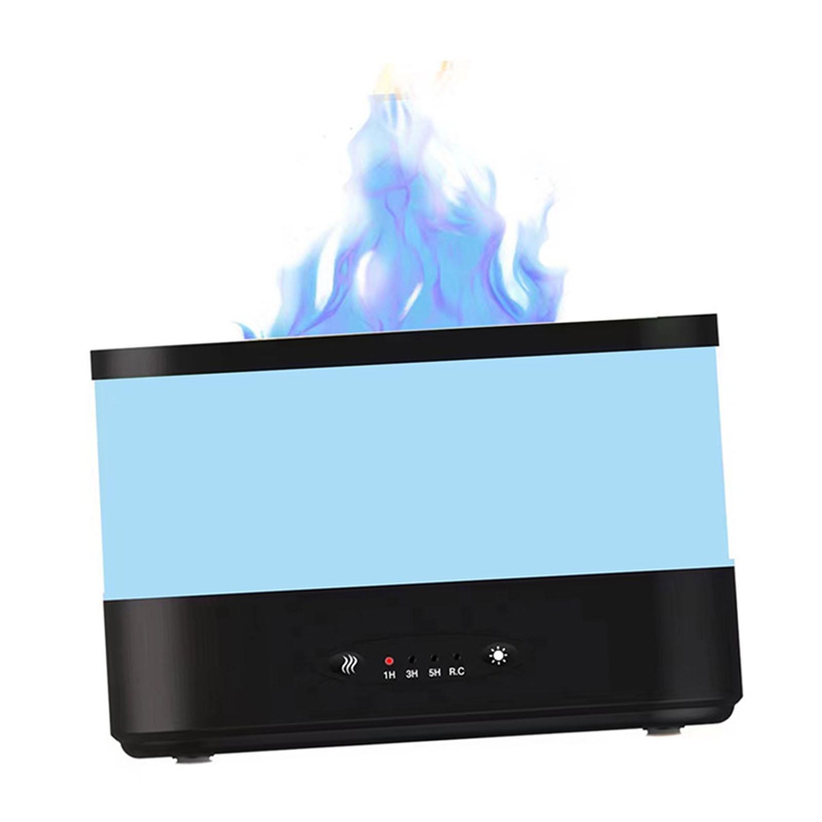 3D Night Light Humidifier Silent USB for Bedroom Travel Nursery Black