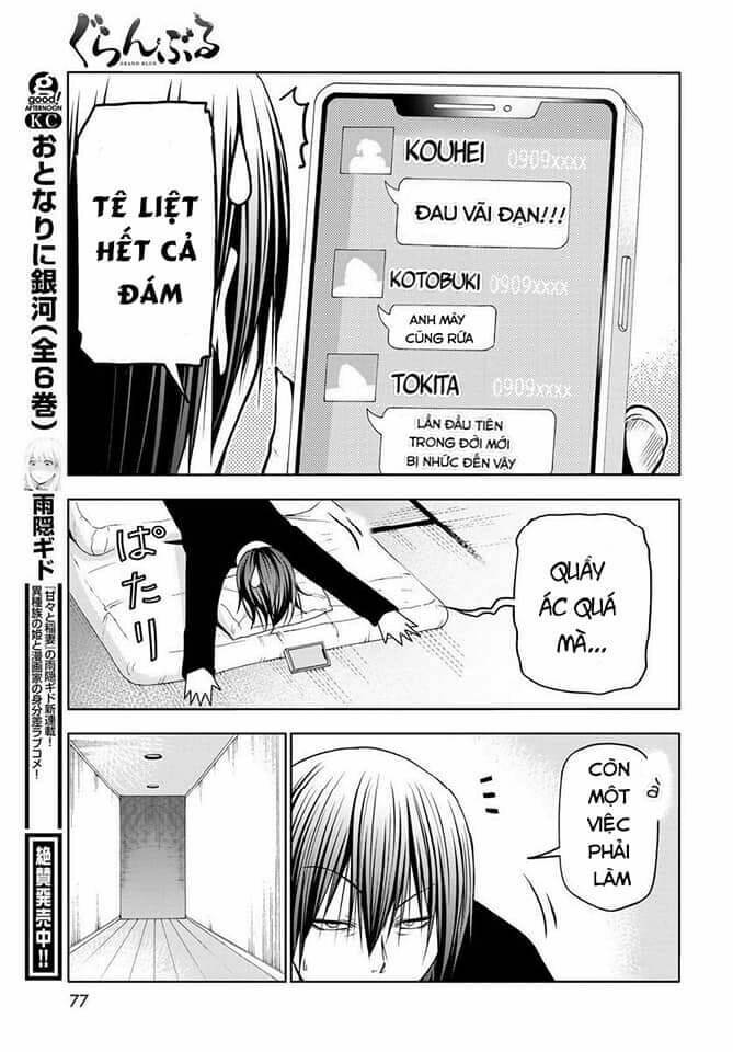 cô gái thích lặn - grand blue chapter 87.2 34