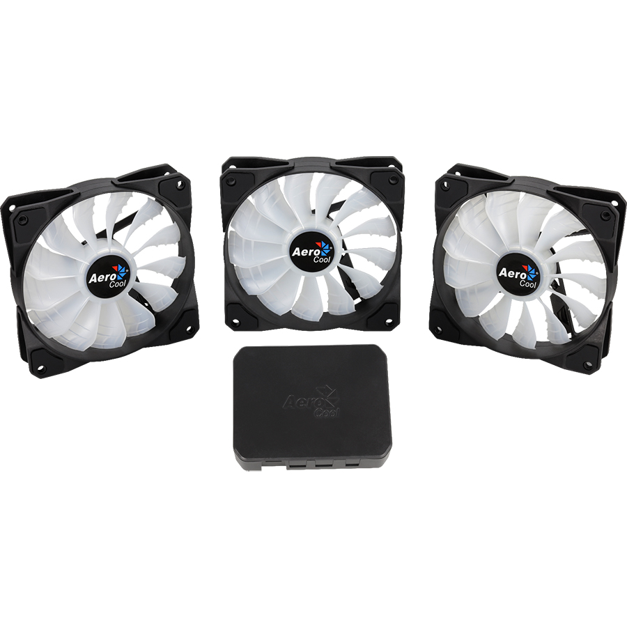 Bộ Fan Case Aerocool P7 - F12 Pro ( Kit 3 Fan RGB Sync ) - Hàng Chính Hãng