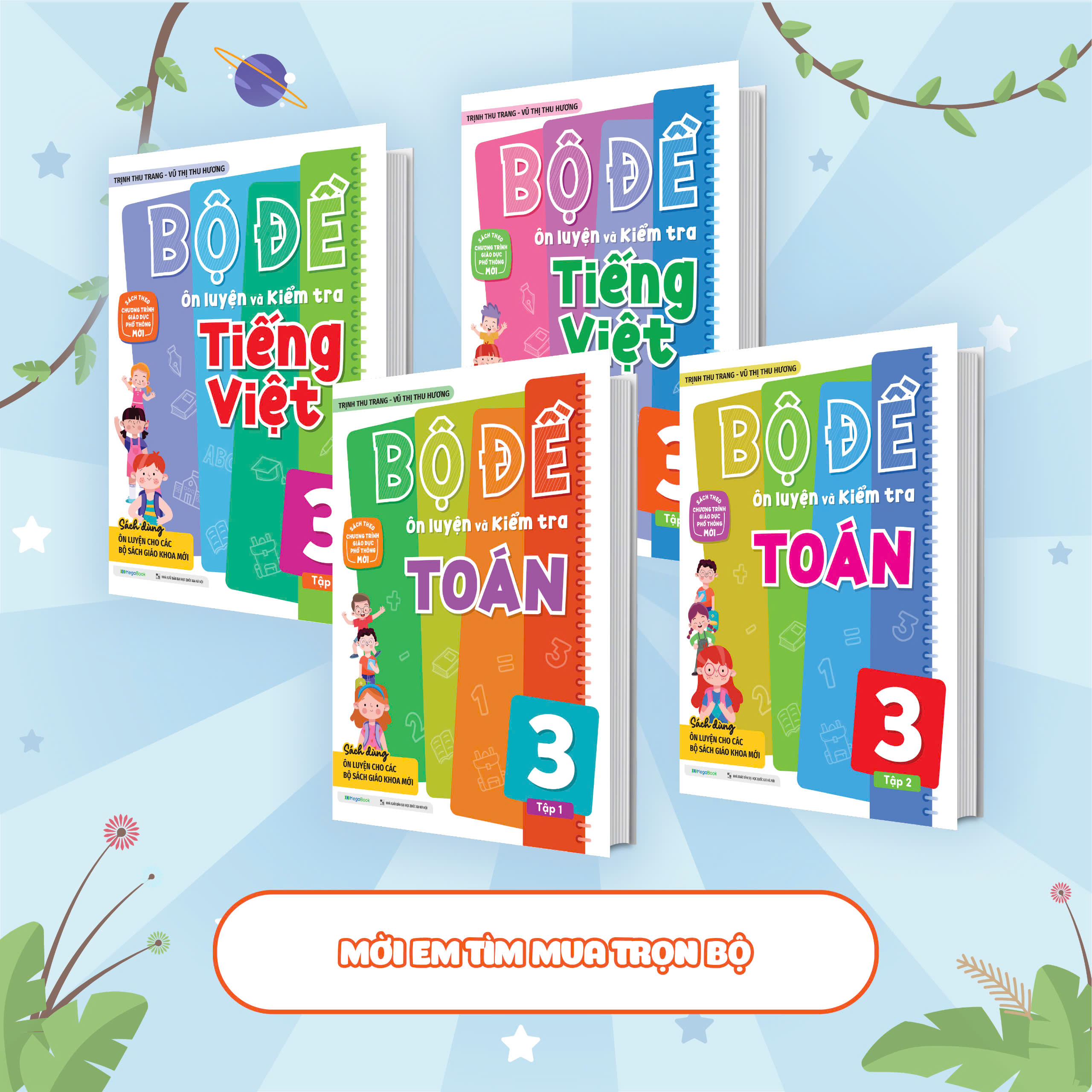 Sách Bộ đề ôn luyện và kiểm tra Toán lớp 3 tập 1