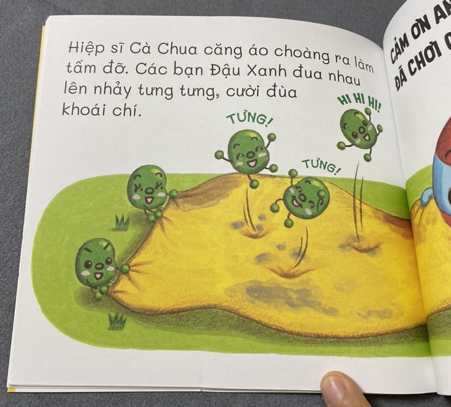 Sách - Cảm ơn bạn cà chua