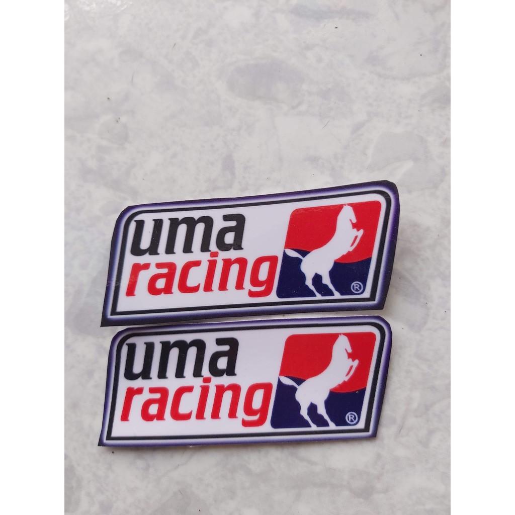 Tem Sticker Uma Racing Dán Xe