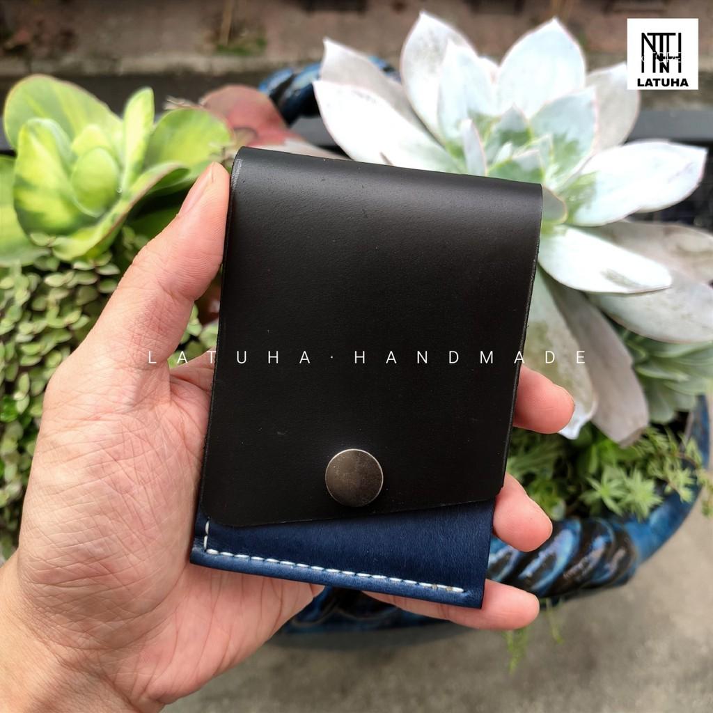 VÍ SEN HANDMADE MÀU XANH NAVY THỜI TRANG