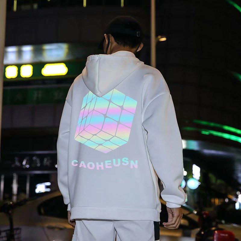 Áo Hoodie Dài Tay Form Rộng Phong Cách Hàn Quốc Dành Cho Nam / Size M-3Xl