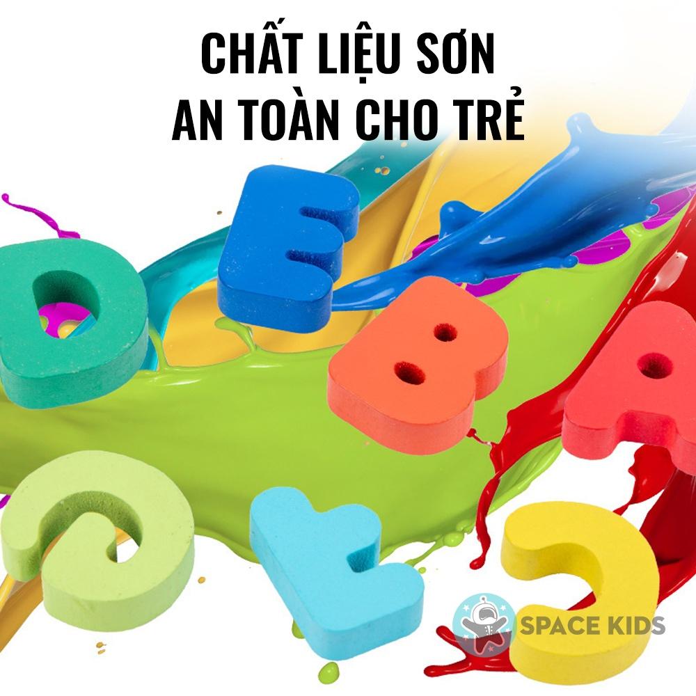 Đồ chơi gỗ cho bé Bảng gỗ câu cá 7 trong 1 chữ cái, số, cột tính, ghép hình nhiều chủ đề cho bé phát triển tư duy