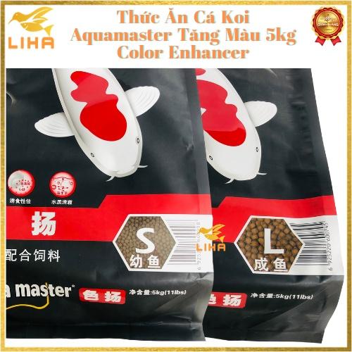 Thức Ăn Cá Koi Aquamaster Tăng Màu 5kg - Cám Cá Koi Color Enhancer