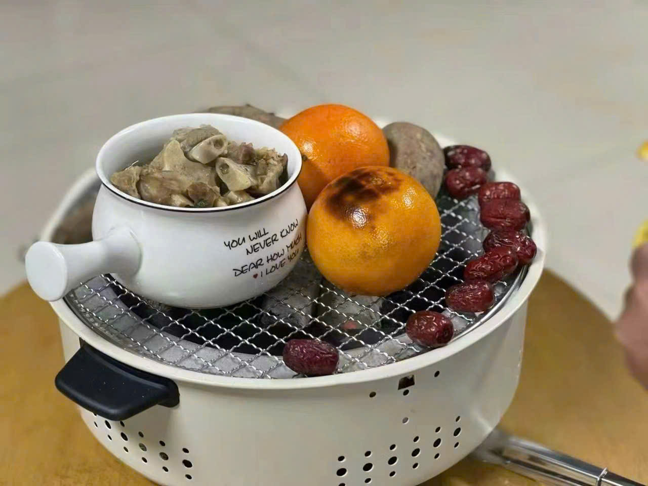 [KoSuyTu] Bếp Nướng Than Hoa Không Khói Tròn – Tiện Lợi, Gọn Gàng, Chuẩn Vị BBQ