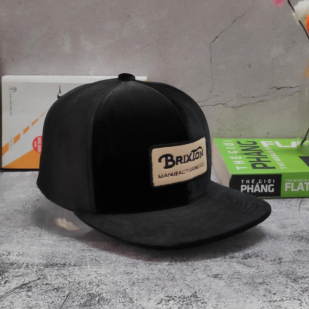 Mũ Snapback Thời Trang Brixton chất nhung 2021