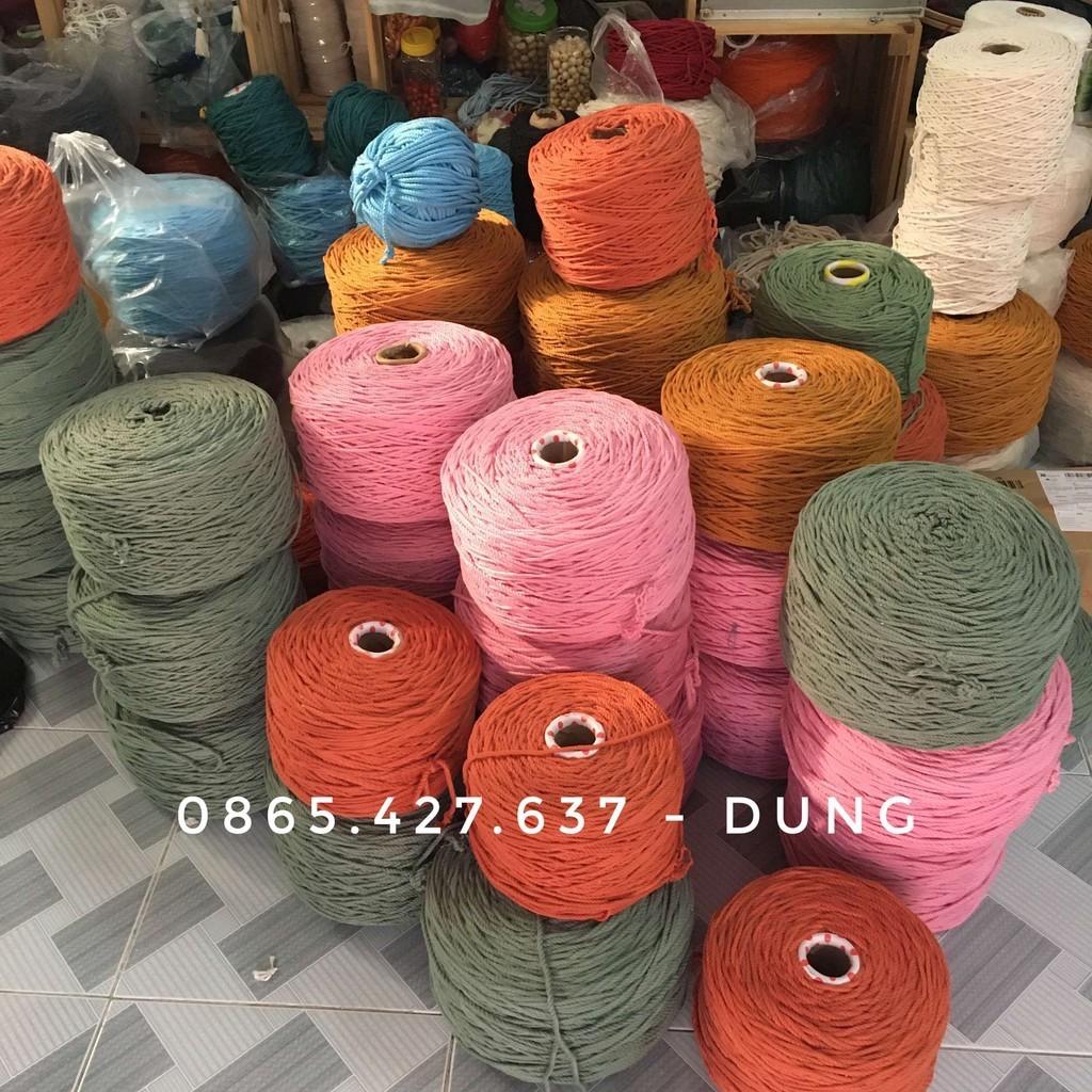 Dây Thừng Macrame Màu 3mm-5mm Cotton - Full Colour, Đủ Size | Macrame &amp; Dreamcatchera