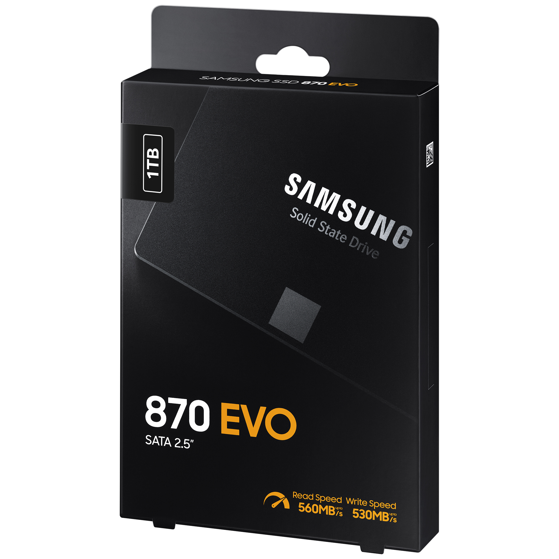 Ổ cứng SSD Samsung 870 EVO SATA III 2.5&quot; SSD 1TB ( MZ-77E1T0BW ) - Hàng Chính Hãng