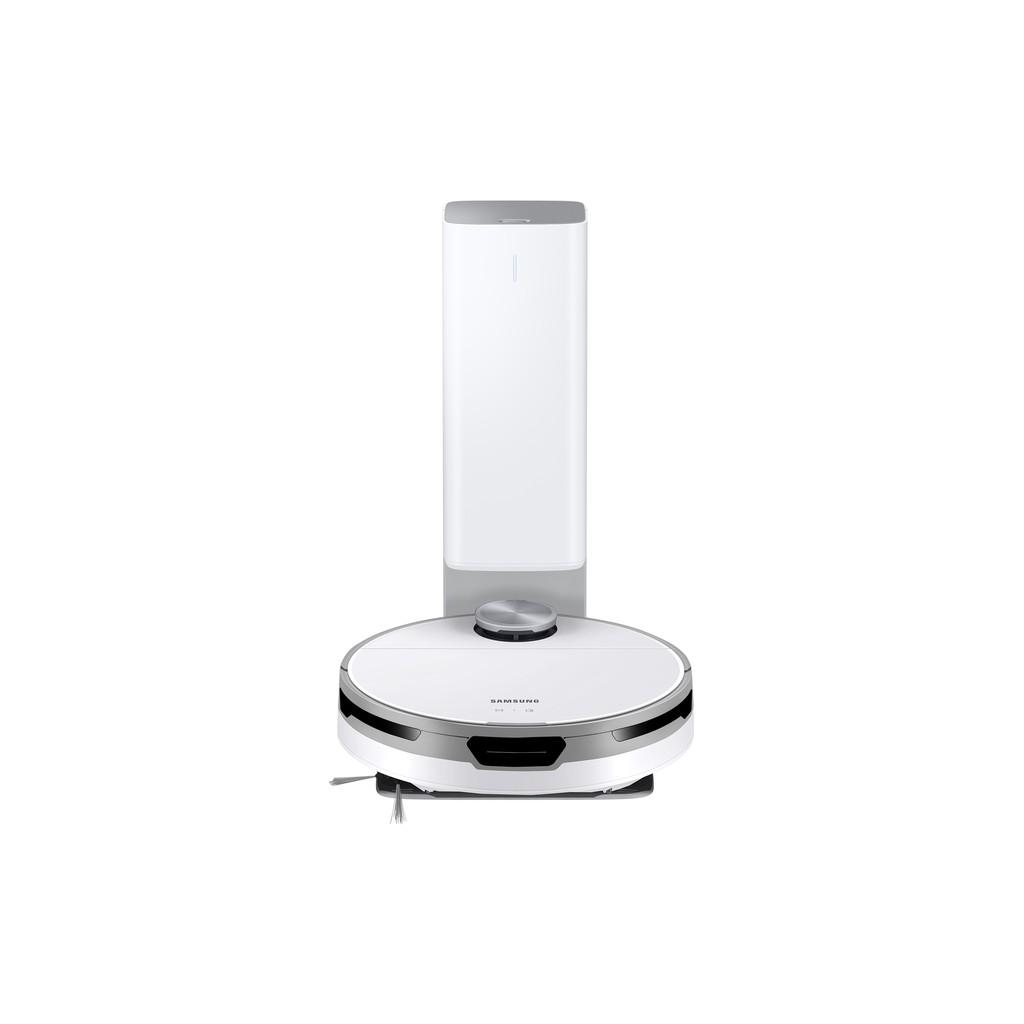 Robot Hút Bụi Samsung Jet Bot+ 60W Với Trạm Làm Sạch Tự Động, màu Trắng VR30T85513W/SV - Hàng chính hãng