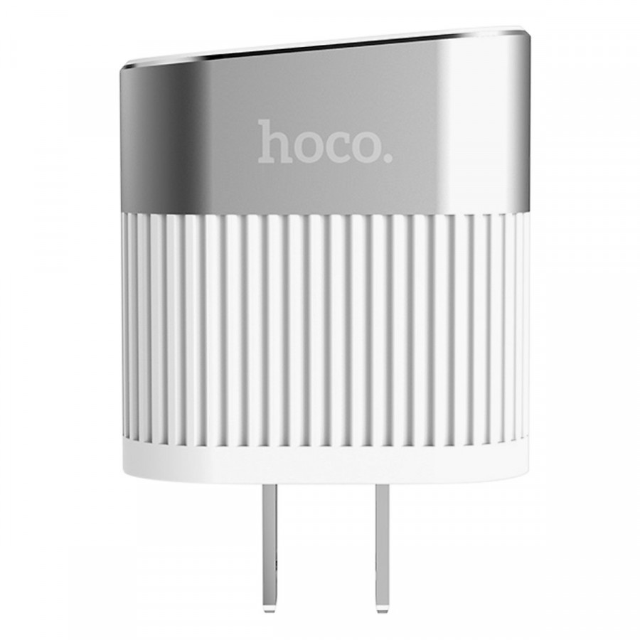 Củ Sạc Điện Thoại  Hoco C40 + Tặng Kèm 01 Cáp Sạc Điện Thoại IPhone - Hàng Chính Hãng