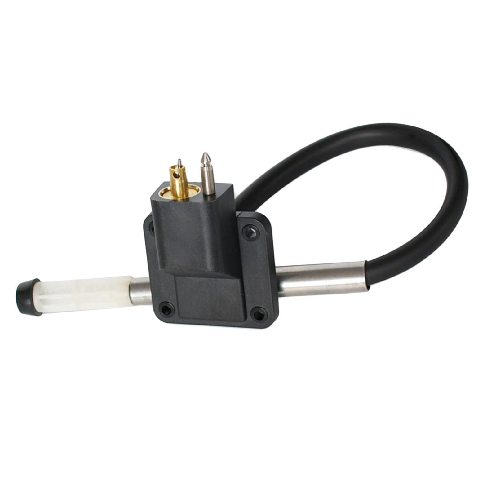 Boat Fuel Tank Connector with Fuel Meter Replaces Fit for Outboard Engine