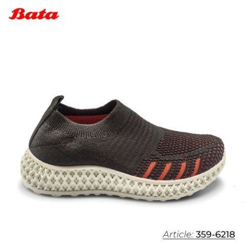 Giày sneaker trẻ em Thương hiệu Bata màu đen 359-6218