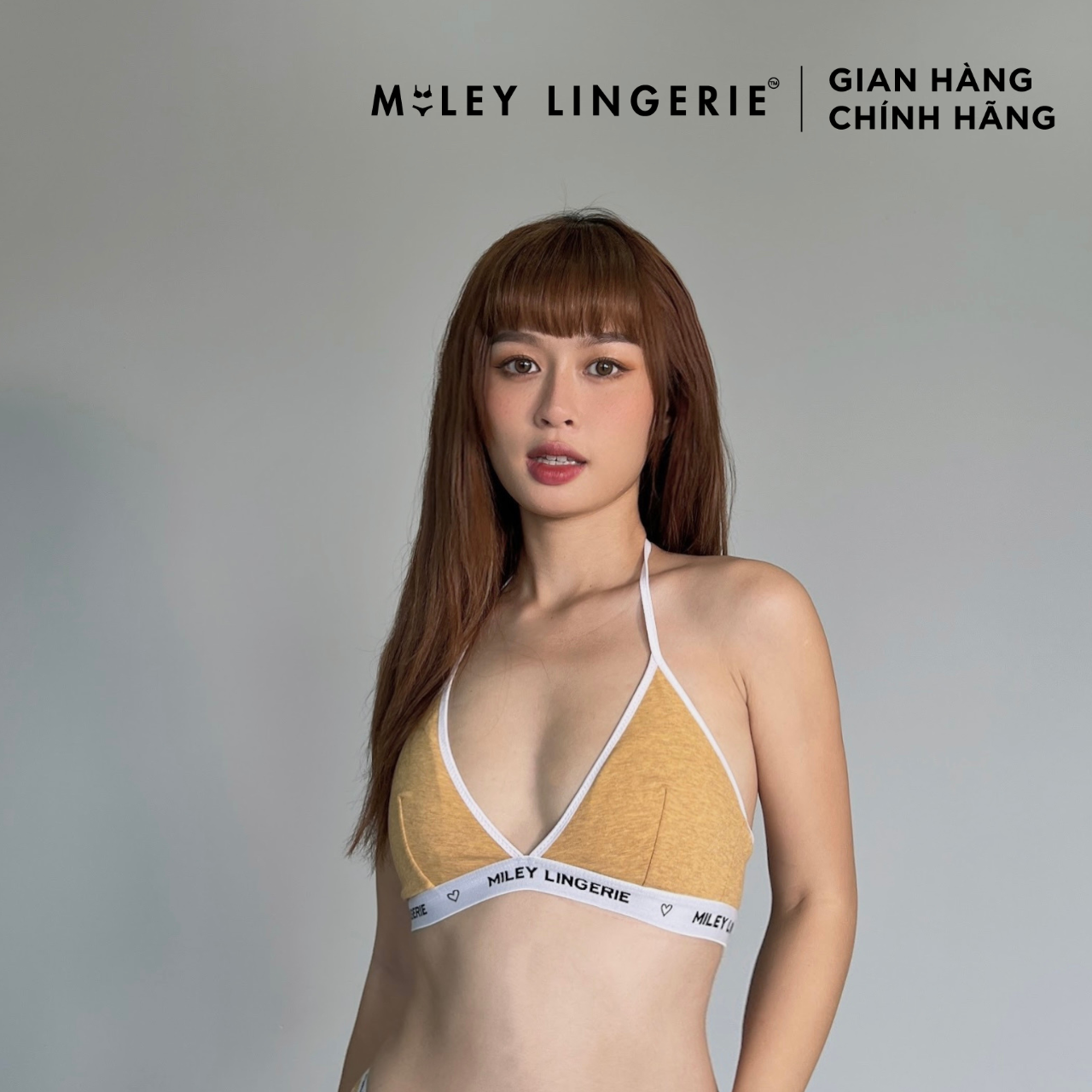 Áo Ngực Nữ Thể Thao Không Gọng Không Mút Melange Active Miley Lingerie BRM-012