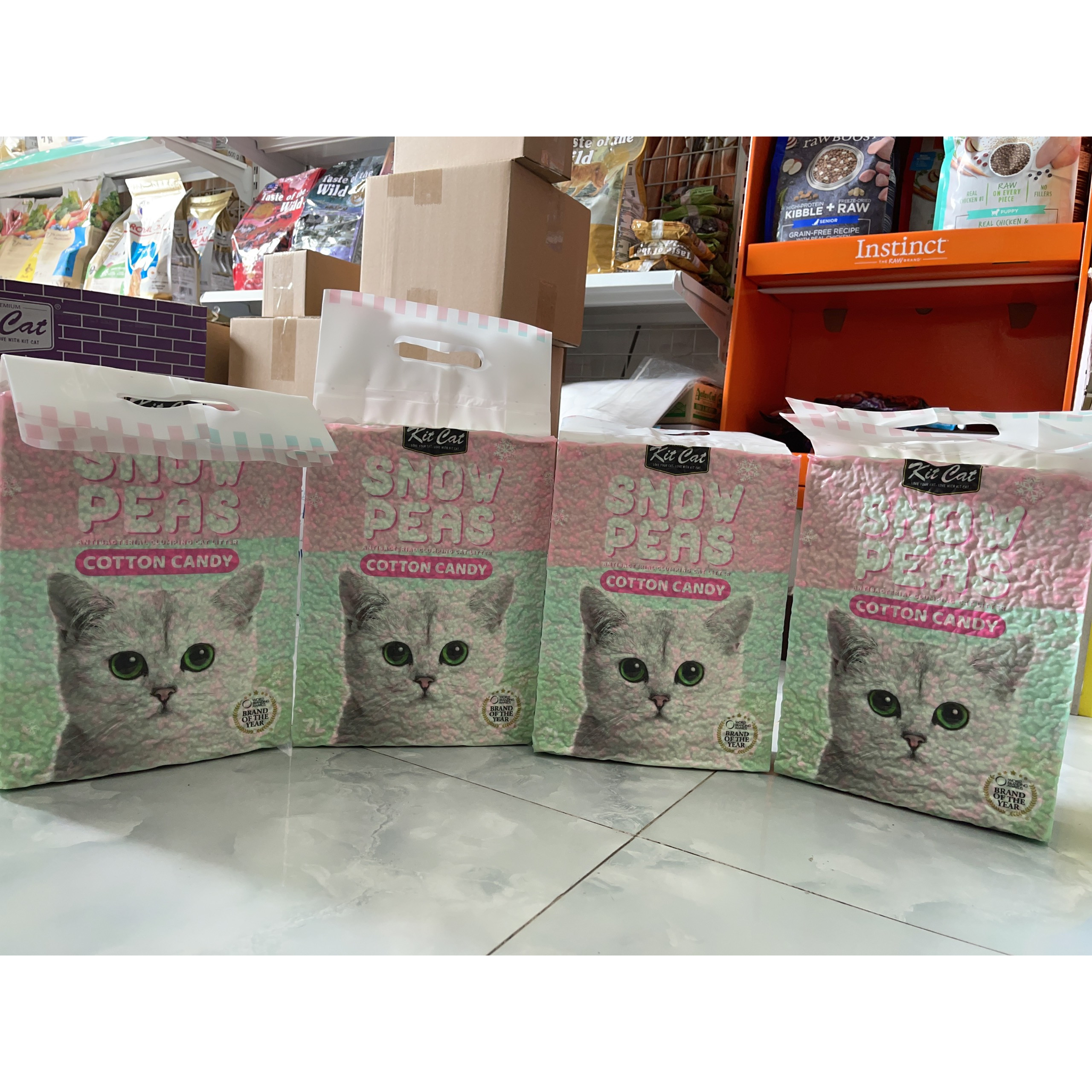 KIT CAT SNOW PEAS - CÁT VỆ SINH CHO MÈO