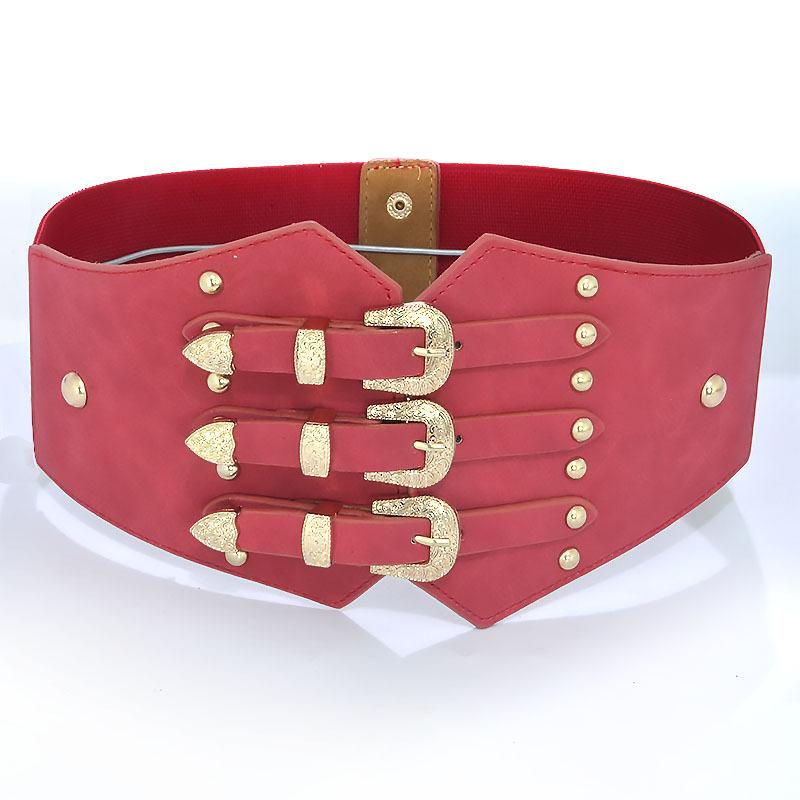 Hàng Mới Về Thun Nữ Hoa Văn Retro 3 Khóa Giả Da Rộng Dây