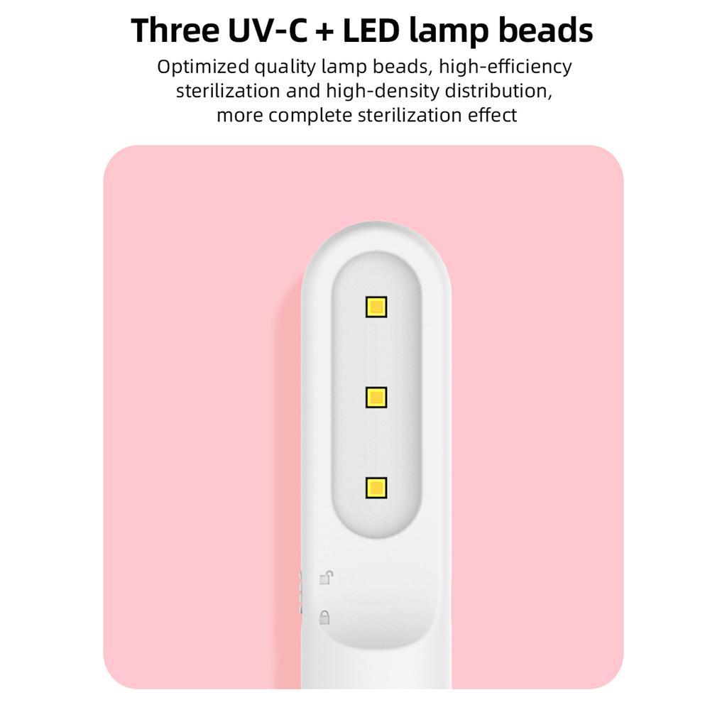Handheld Portable USB Mini UV Sterilization Disinfection Stick Lamp