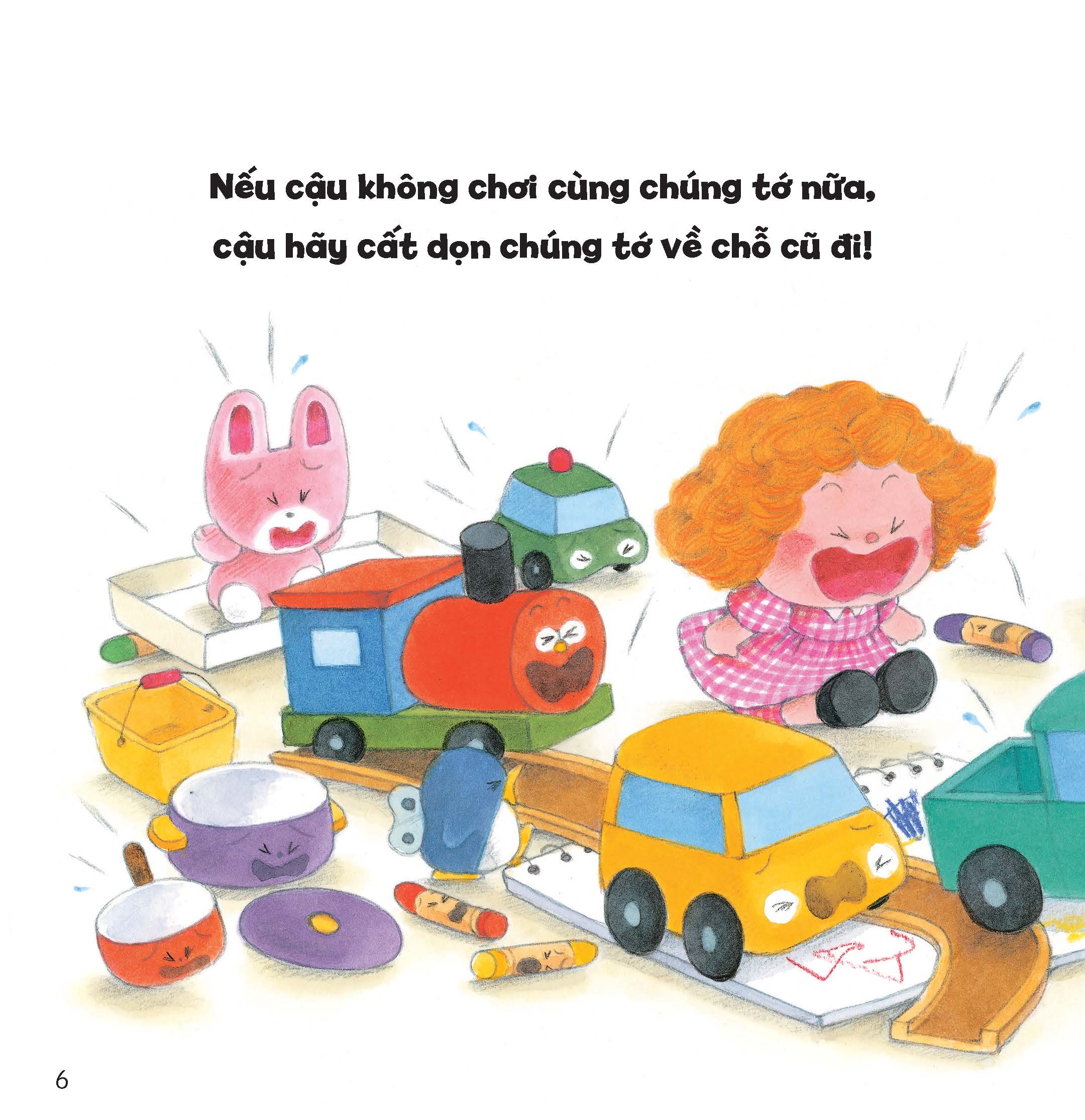 Dọn dẹp đồ chơi - Tủ sách Ehon cho bé
