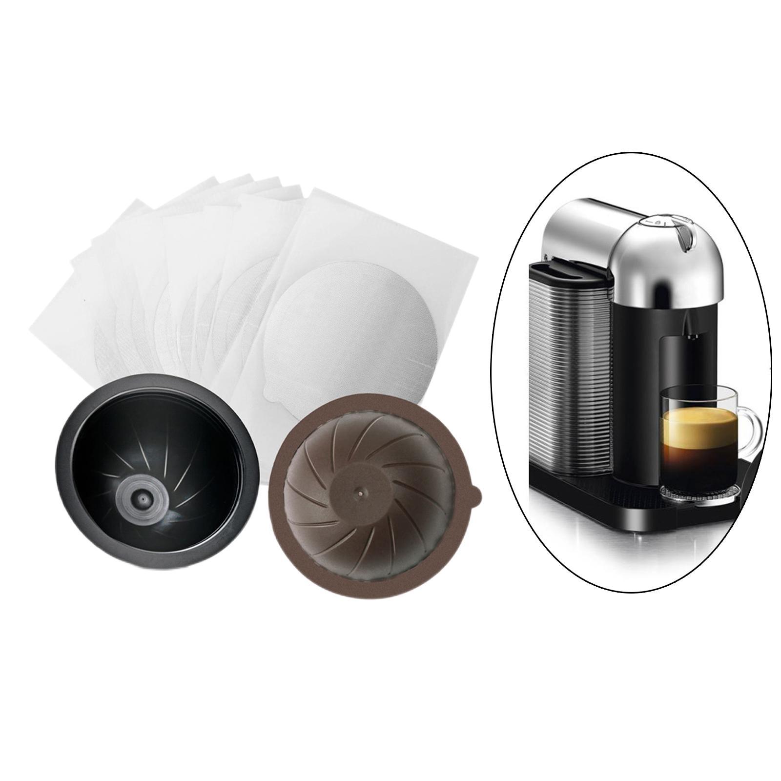 Refillable Coffee Capsule Filter Cup with Aluminum Foil Seals Coffee Maker