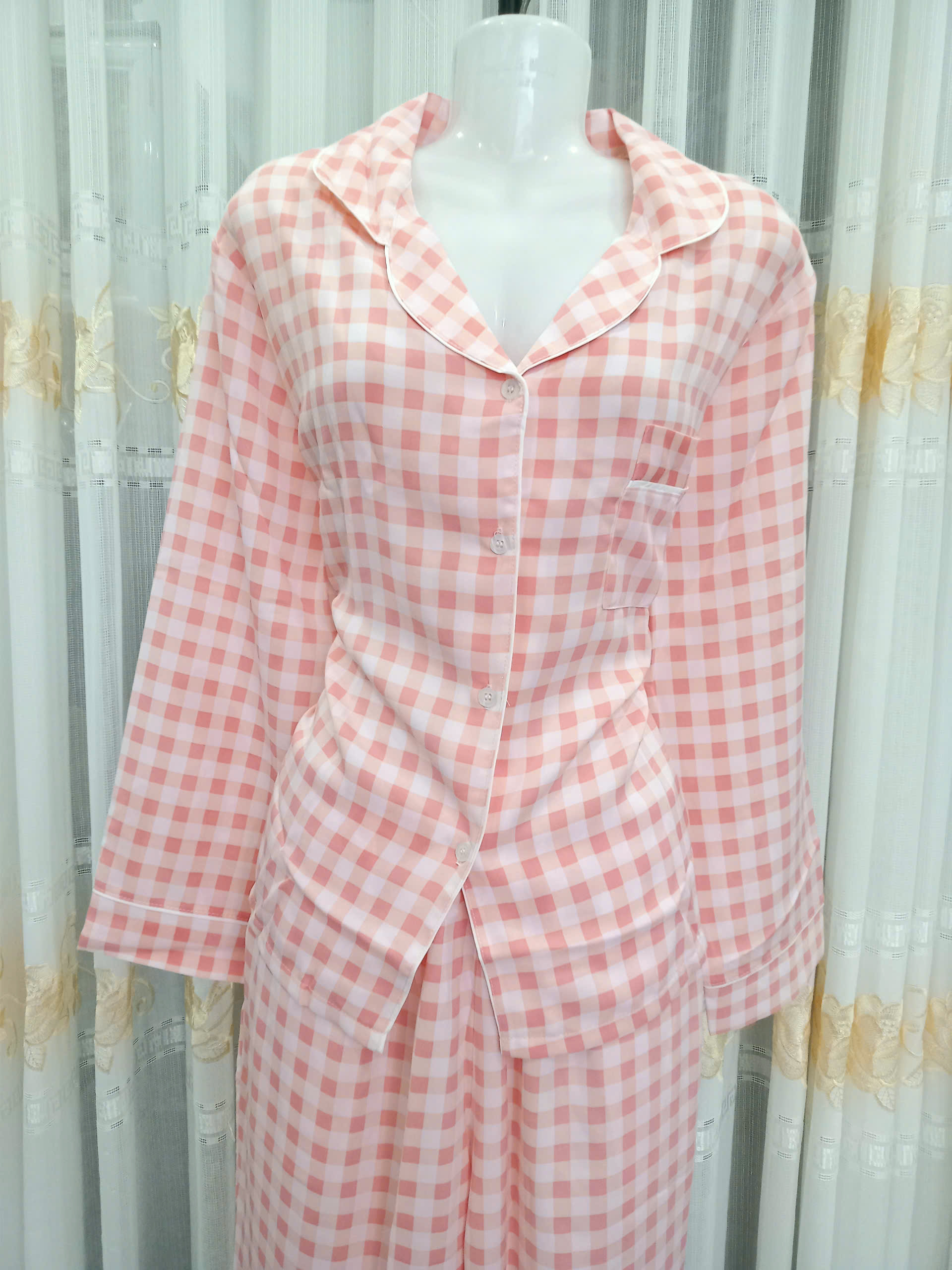 Bộ lụa mango loại 1 phom dáng chuẩn đẹp, đường may đẹp chắc chắn