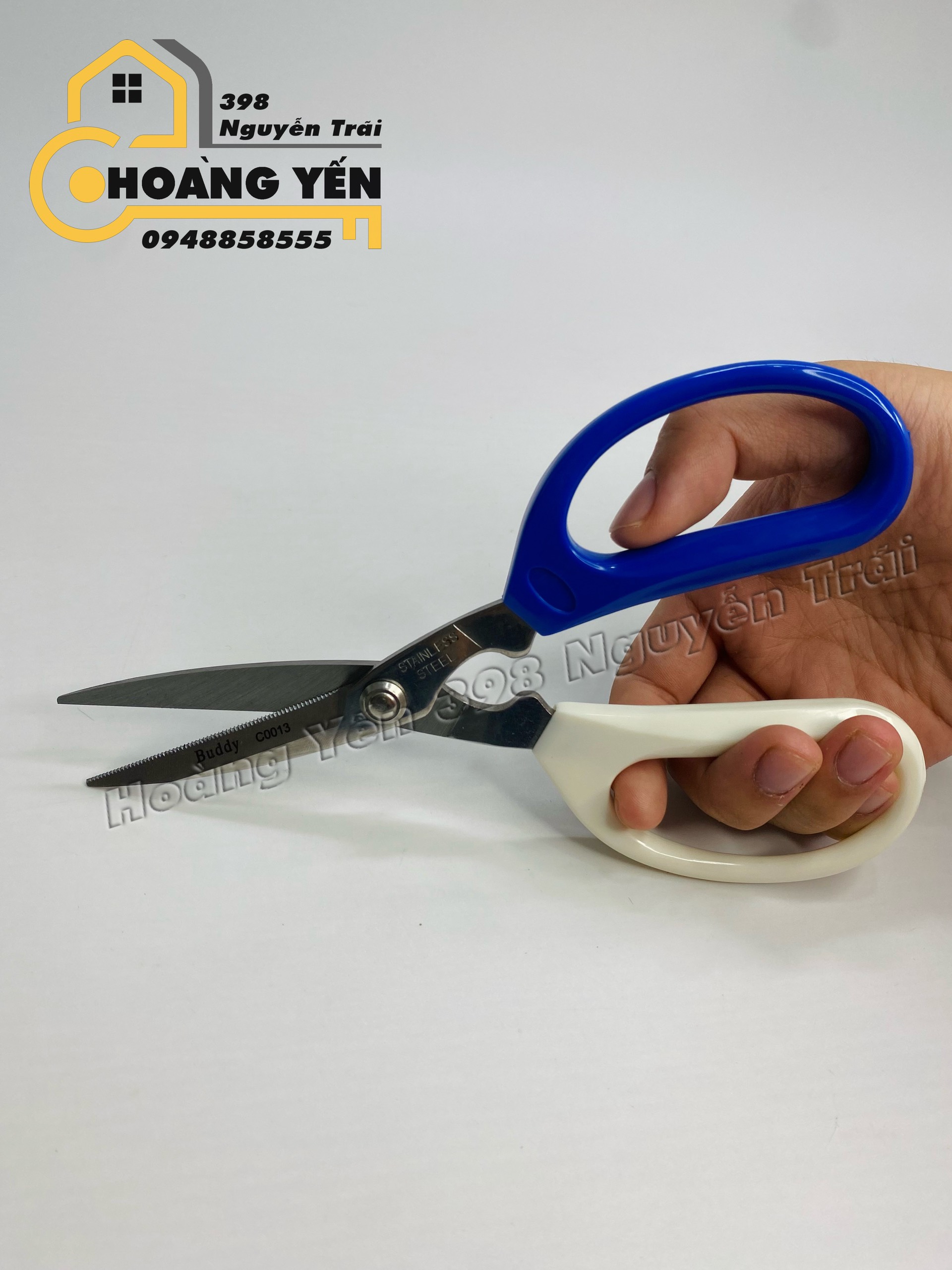 Kéo nhà bếp, kéo cắt gà, thực phẩm siêu khoẻ không gỉ an toàn sức khỏe Buddy C0013
