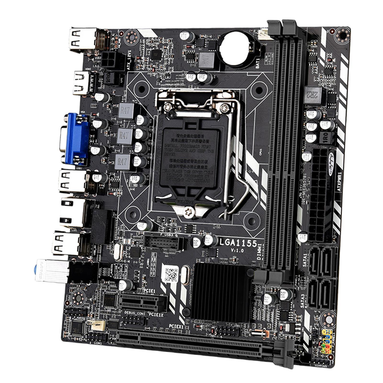 H61M Desktop Computer Motherboard VGA+ Support LGA 1155 Spare Parts