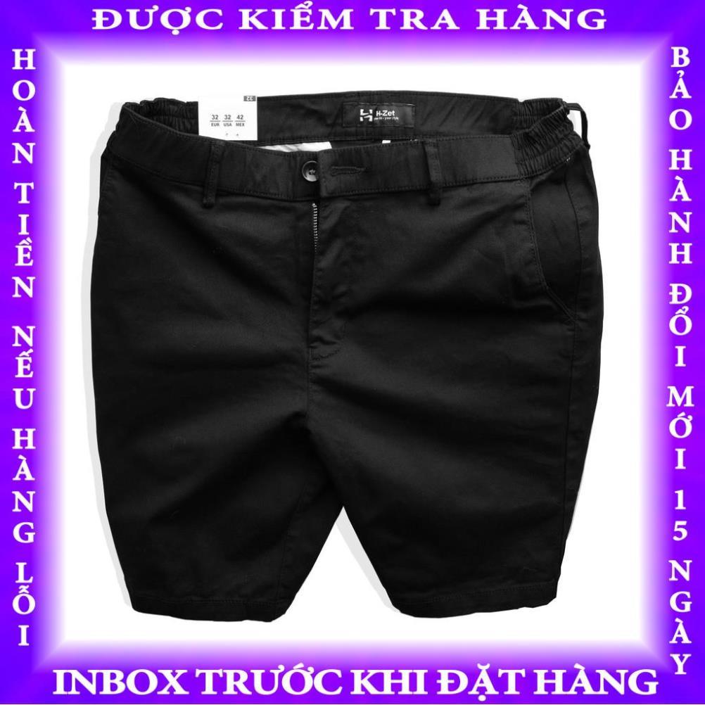 Quần Short Kaki Nam H-Zet - Vải Kaki Cotton Co Giãn - Short KK02 trantuan