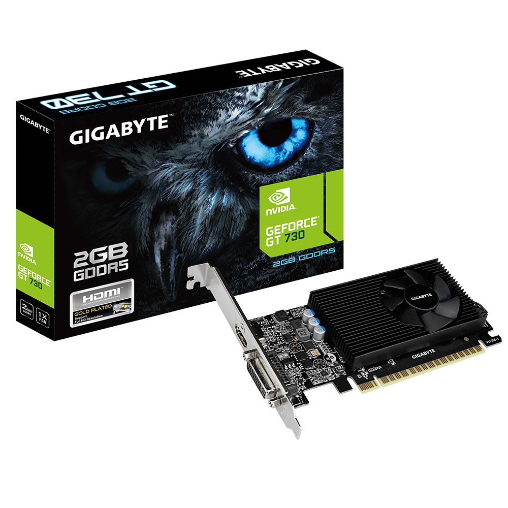 VGA Gigabyte GT 730 2G GDDR5 (GV-N730D5-2GL) - Hàng Chính Hãng